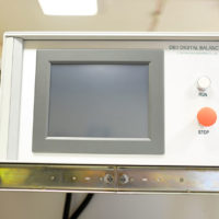 DB3 dynamic balancing machine control panel